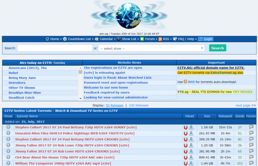EZTV TV